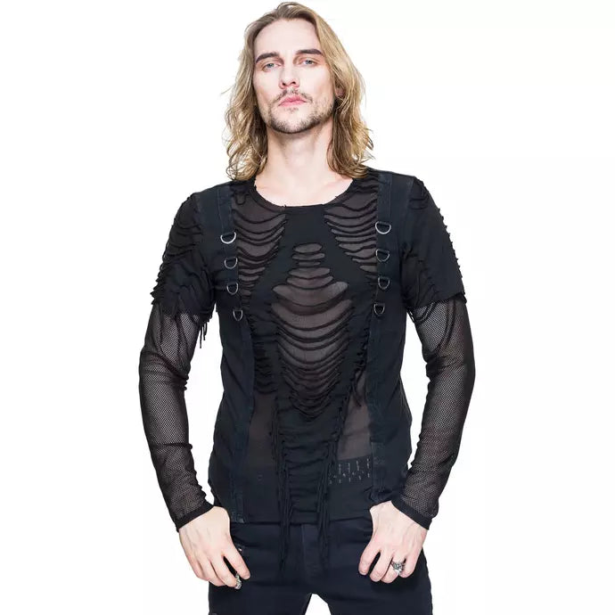 Deathtrap Shredded Tattered Top
