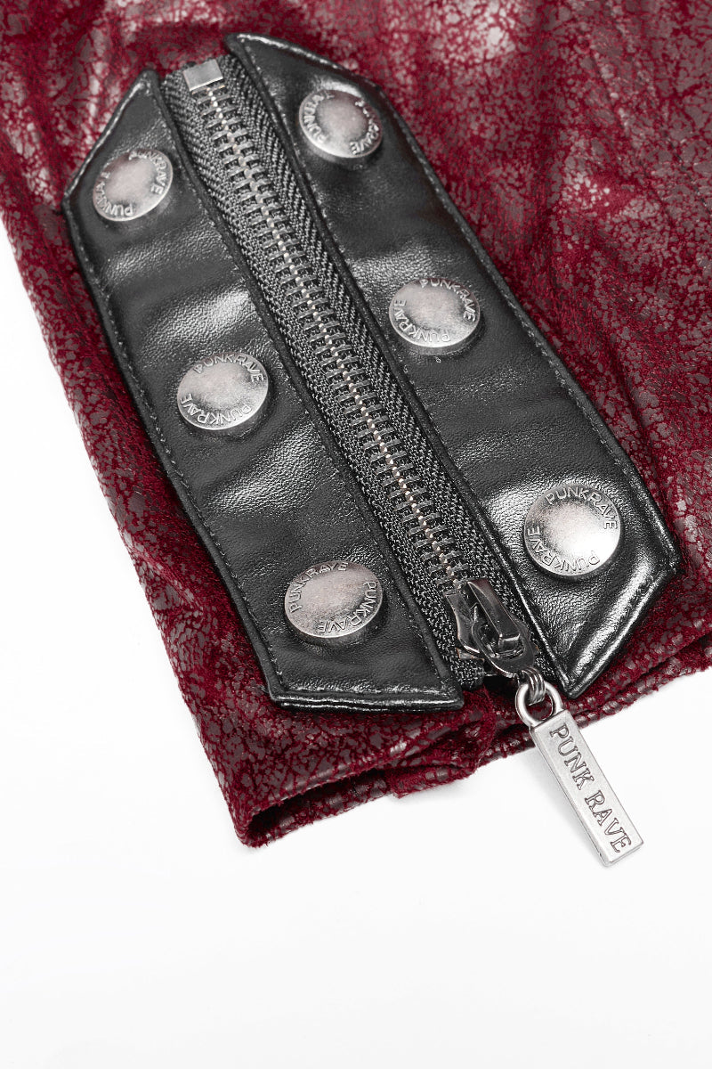 Ladies Crimson Dystopian Jacket