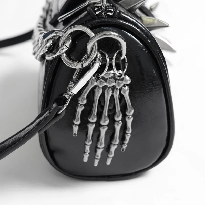 Skull Spike Chain Bag