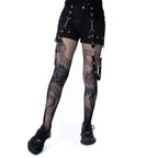 Clipped Eyelet Sabel Shorts