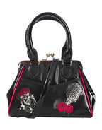 Black & Red Rockabilly Handbag