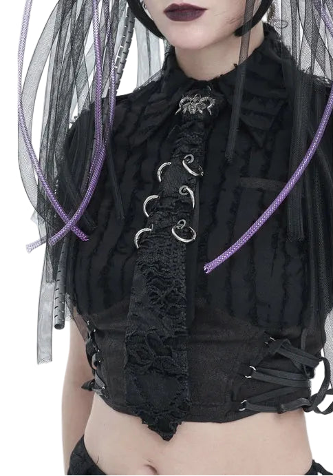 Ripped Ring Tie