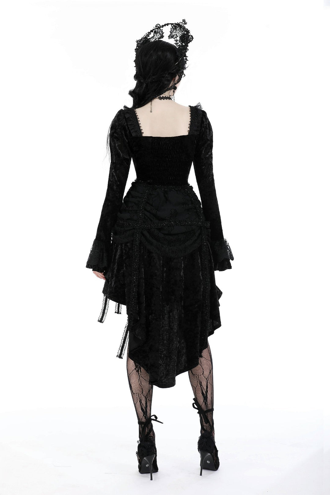 Velvet Corset Design Dovetail Dress