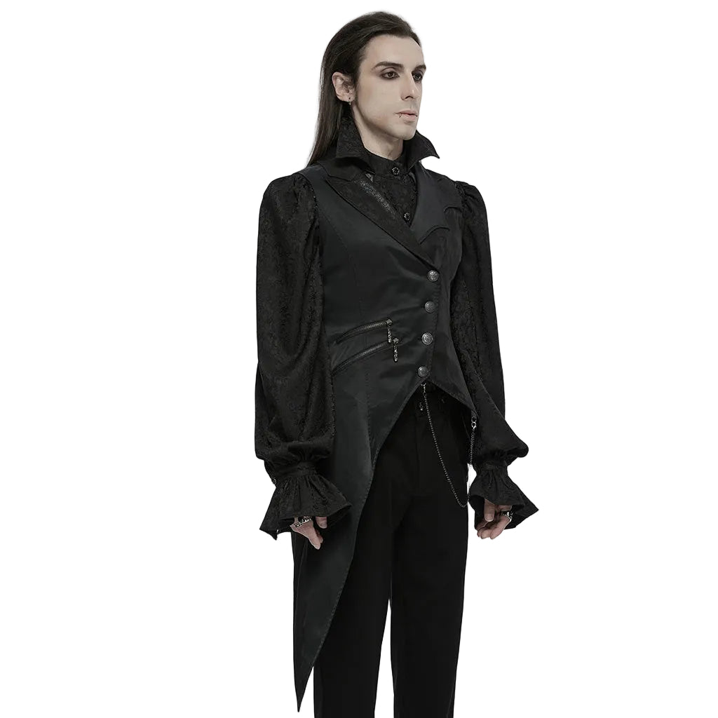 Men’s Asymmetric Chain Waistcoat