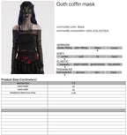 Gothic Fringe Masquerade Mask