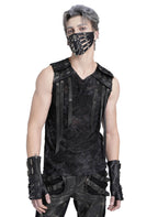 Punk Strap Sleeveless Top