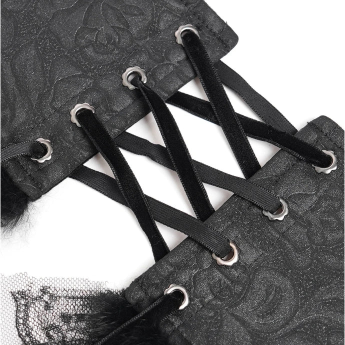 V Shaped Frilled Corset
