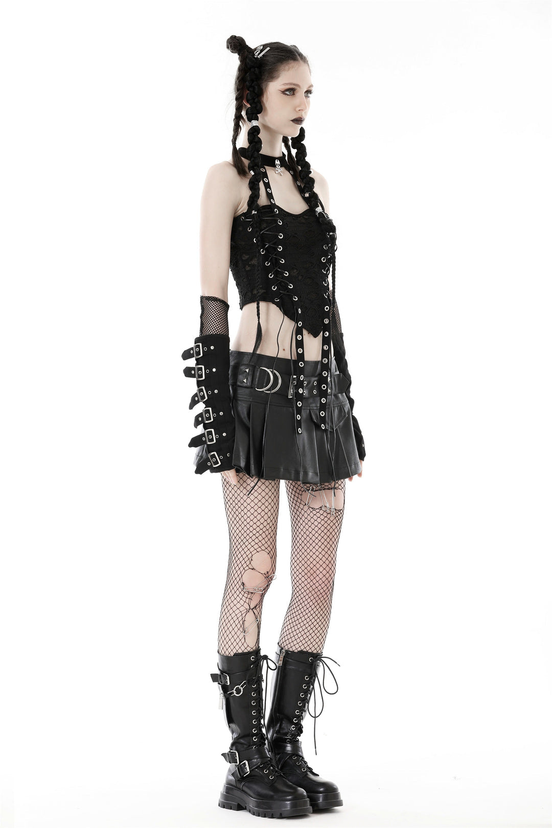 Shredded Dystopian Cami Strap Top