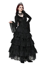 Rose Layered Lace Skirt