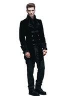 Black Gothic Velvet Tailcoat