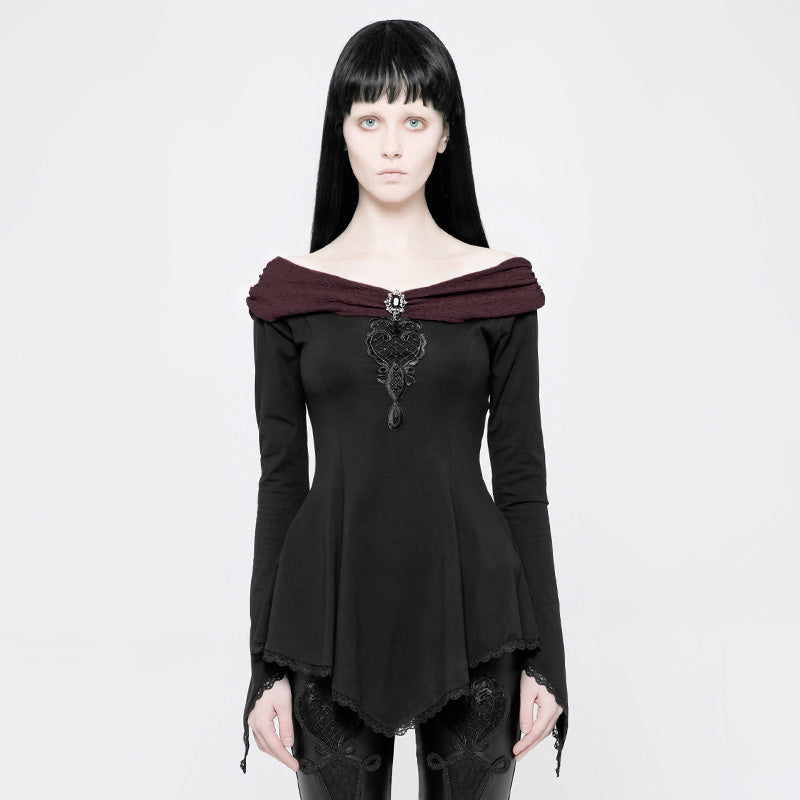 Off The Shoulder Broach Top