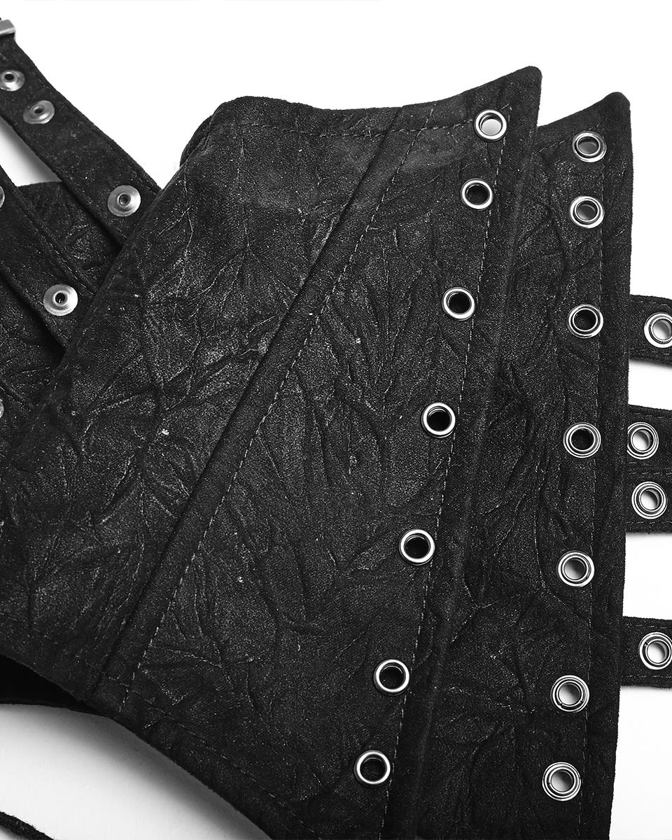 Cinched Buckle Corset