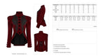 Red Dark Doll Velvet Jacket