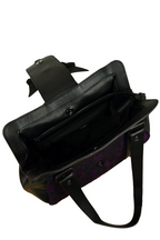 Gothic Bow Black Handbag