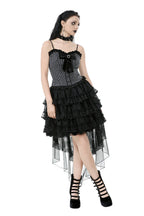 Pinstripe Satin Bow Doll Top