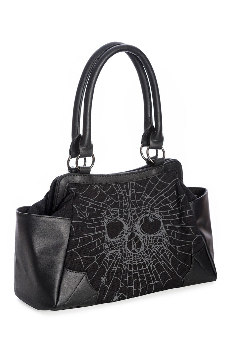 Skull Spider Web Bag