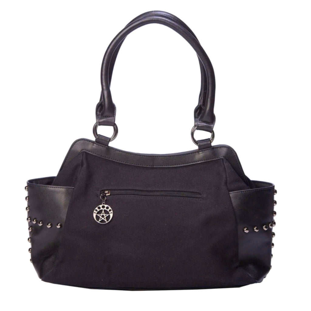 Trapeze Lace Up Stud Bag