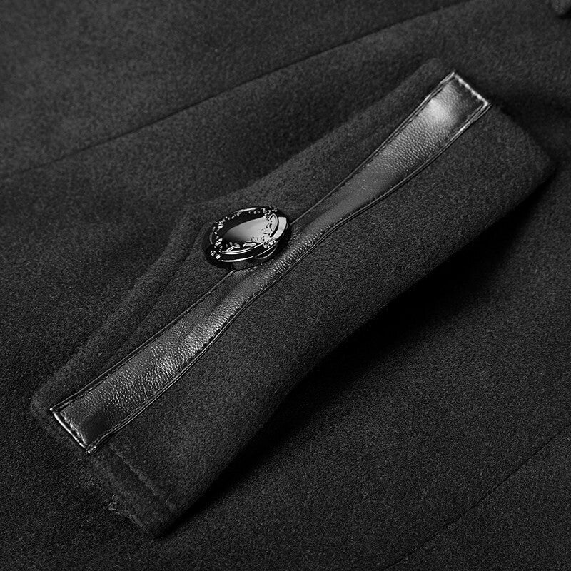 Women’s Military Uniform Belt Long Coat
