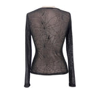 Sheer Cobweb Top