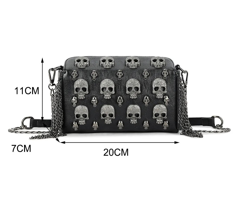 Skull Tassel Bag