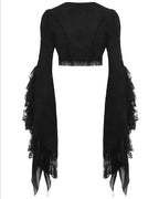 Retro Waist Bell Sleeve Bolero
