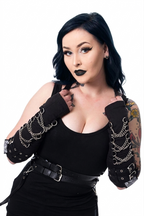 Chained Buckle Armwarmers