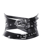Punk Buckle Underbust Corset