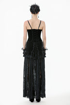 Romantic Heart Velvet Jewel Corset Top