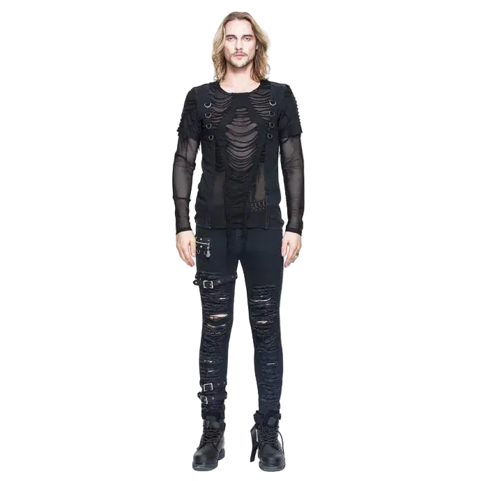 Deathtrap Shredded Tattered Top