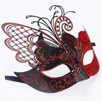 Red Butterfly Masquerade Mask