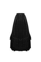 Queen Drape Lace Maxi Skirt