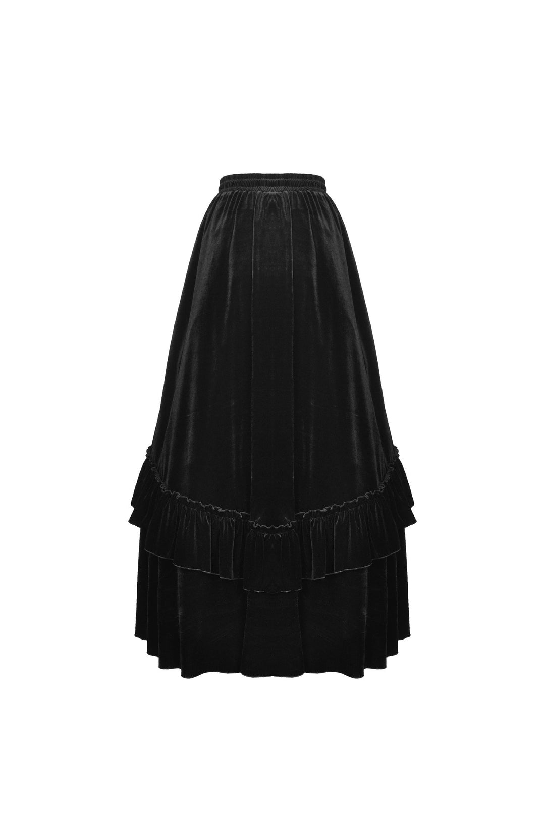 Queen Drape Lace Maxi Skirt
