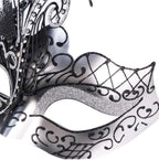 Silver Butterfly Masquerade Mask