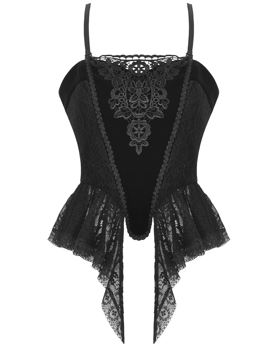 Vintage Fishtail Corset Top