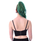 Metal Spike Corset Top