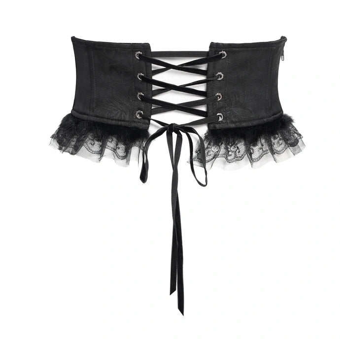 V Shaped Frilled Corset