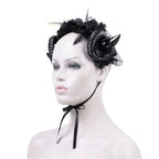Horns & Roses Headband