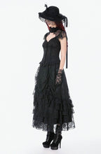 Long Vintage Laced Skirt