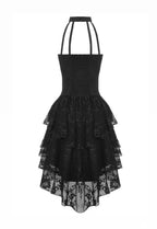 Halter Neck Cutout Cocktail Dress