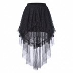 Ruffle Mesh Skirt