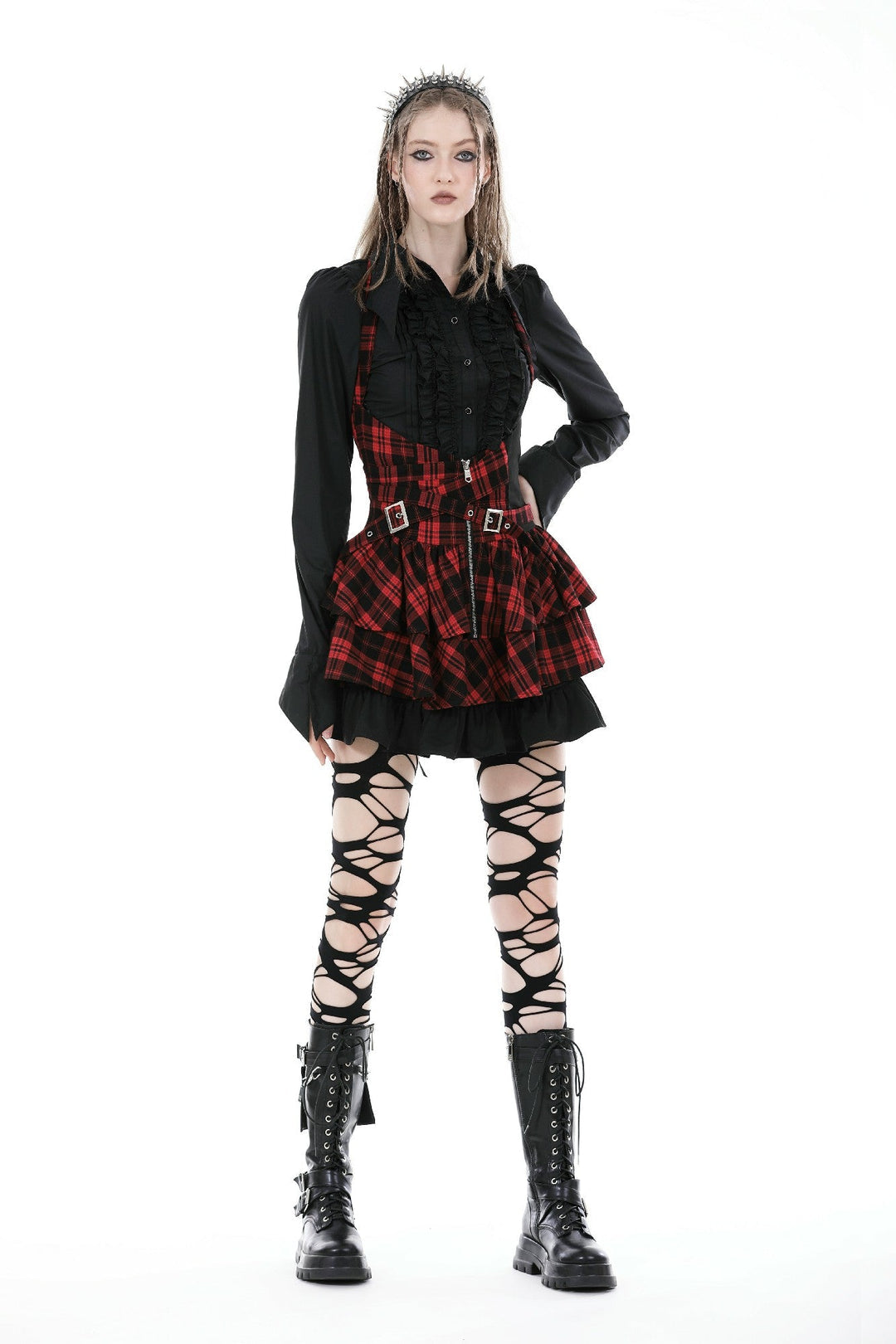 Ruffle Frill Long Sleeve Shirt