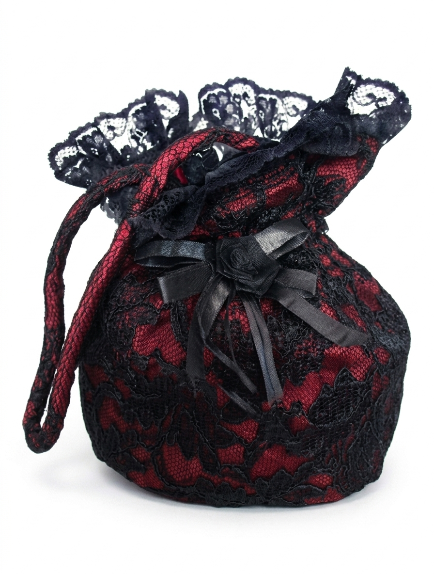 Red Dolly Lace Bag