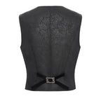 Rose Print Crucifix Waistcoat