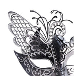 Silver Butterfly Masquerade Mask