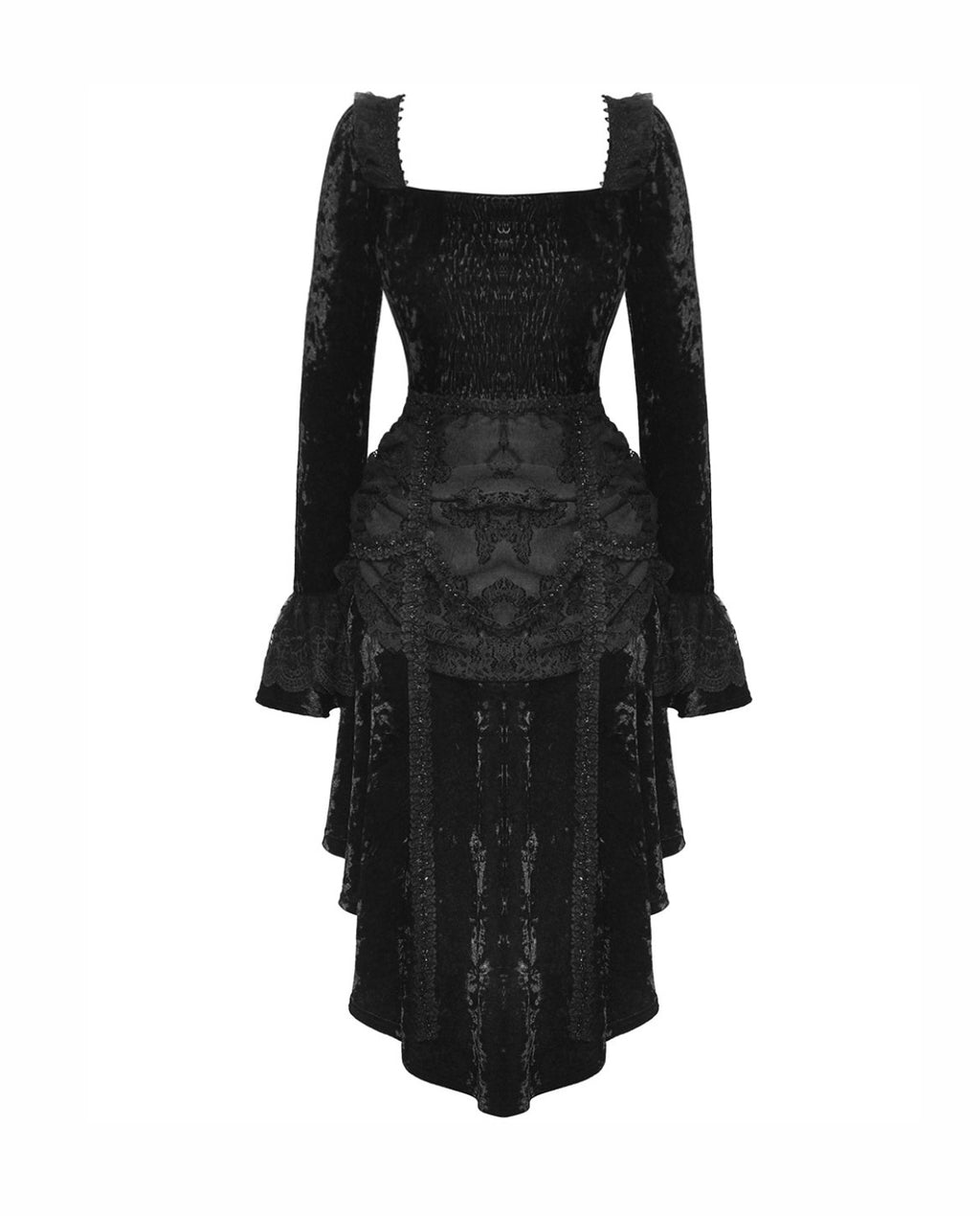Velvet Corset Design Dovetail Dress