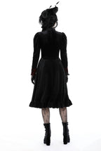 Vampire Scarlet Red Velvet Dress