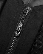 Mens Black Dystopian Jacket
