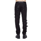 Ragged Punk Buckle Trousers