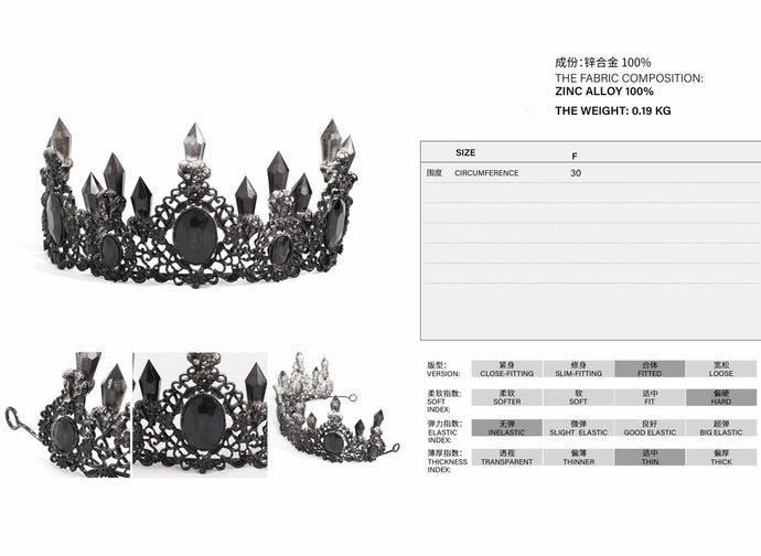 Black Jewel Crown
