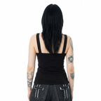 Eyelet Strap Casual Vest Top